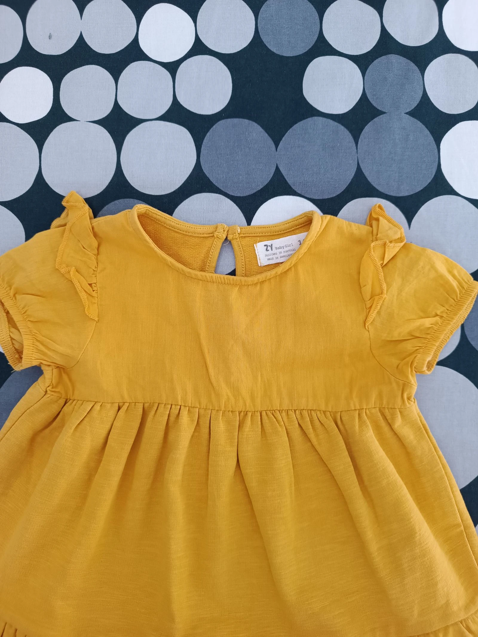 Vestido | Robe Mostaza Zippy 💛 12‑18 meses – photo 3